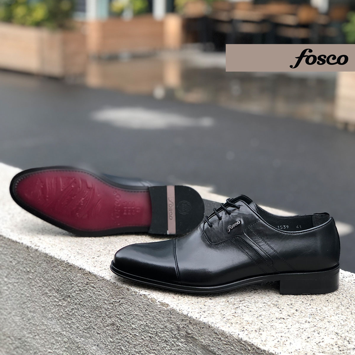 Wholesale Men's Dress Leather Shoes 1539 114 430 Fosco Shoes