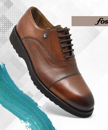 Fosco Wholesale Genuine Leather Men’s Causel Shoes 2710 Brown