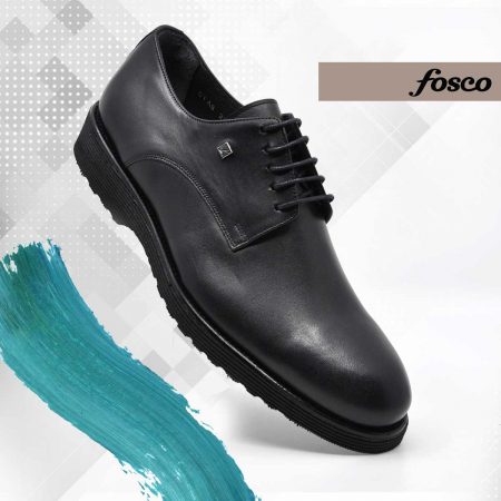 Fosco Wholesale Genuine Leather Men’s Causel Shoes 2798 Black