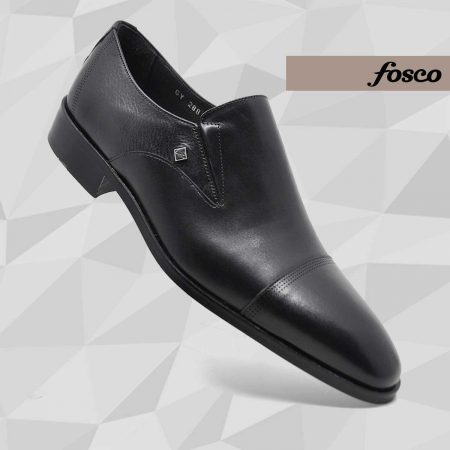 Fosco Wholesale Genuine Leather Men’s Classical Shoes 2887 Black
