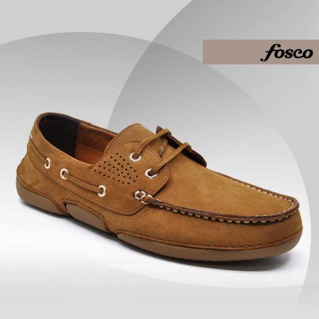 Fosco Wholesale Genuine Leather Men’s Summer Shoes 9843 Cinnamon