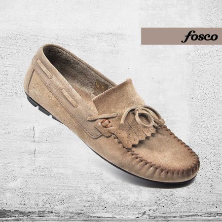 Fosco Wholesale Genuine Leather Men’s Summer Shoes 9860 Mink